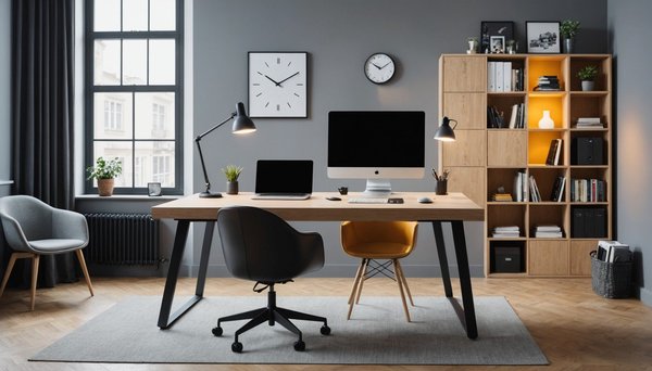Bureau individuel Tempo : un espace de travail adaptable et design